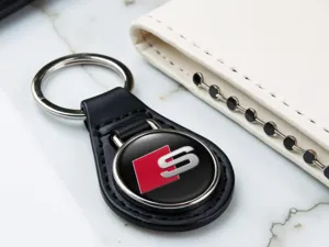 Audi Schlüsselketten Halter Stilvoll Metall Sport Optik